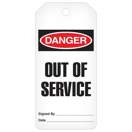 Safety Tags, CAUTION Do Not Use, 250PK